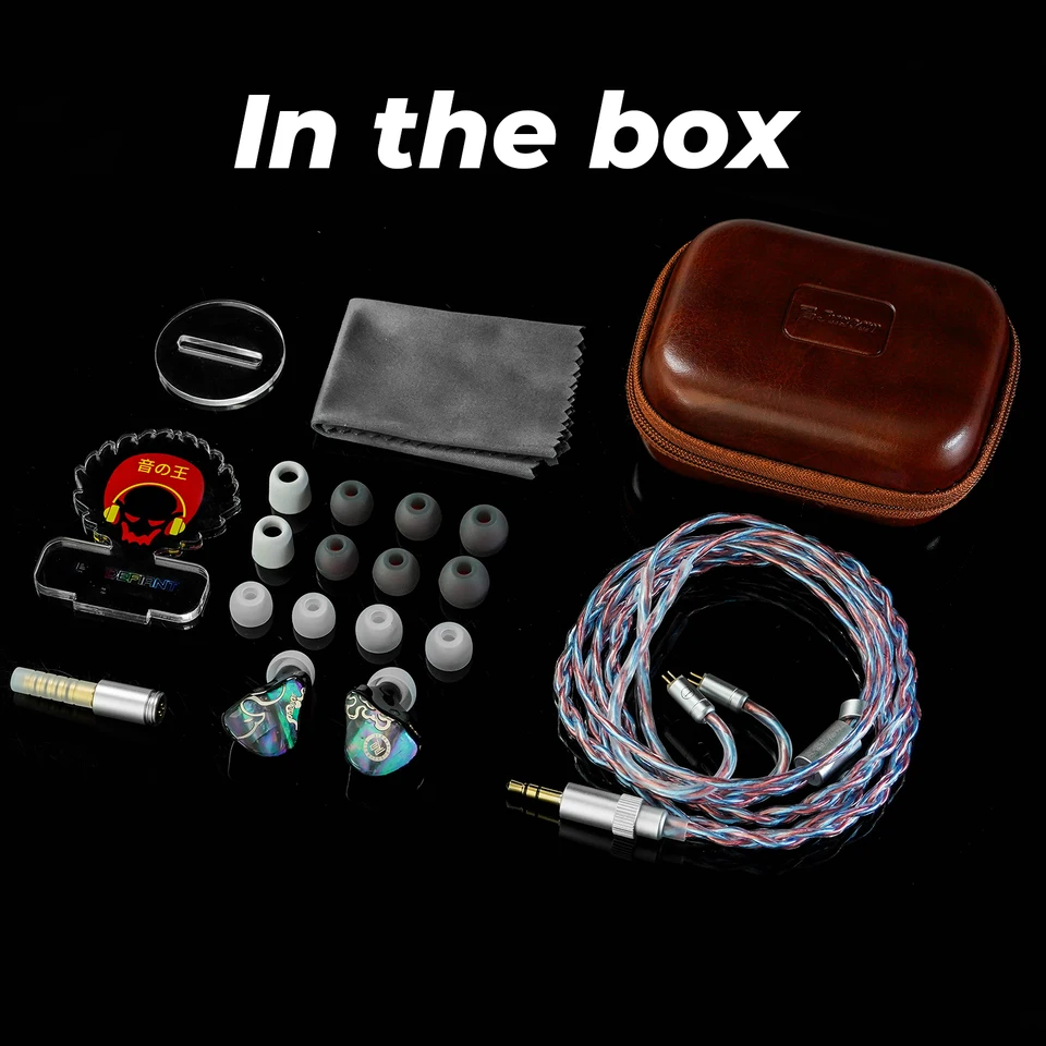 JUZEAR x Z Defiant 1DD+3BA Hybrid In-Ear Earphones
