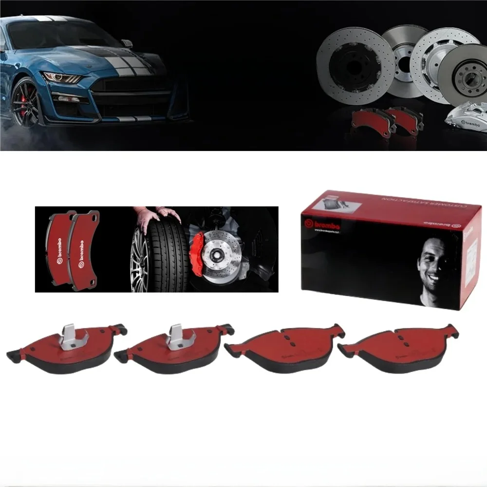 Brembo P06076N Premium Ceramic Front Disc Brake Pad Set Fit For ALPINA/BMW OE# 34116851269