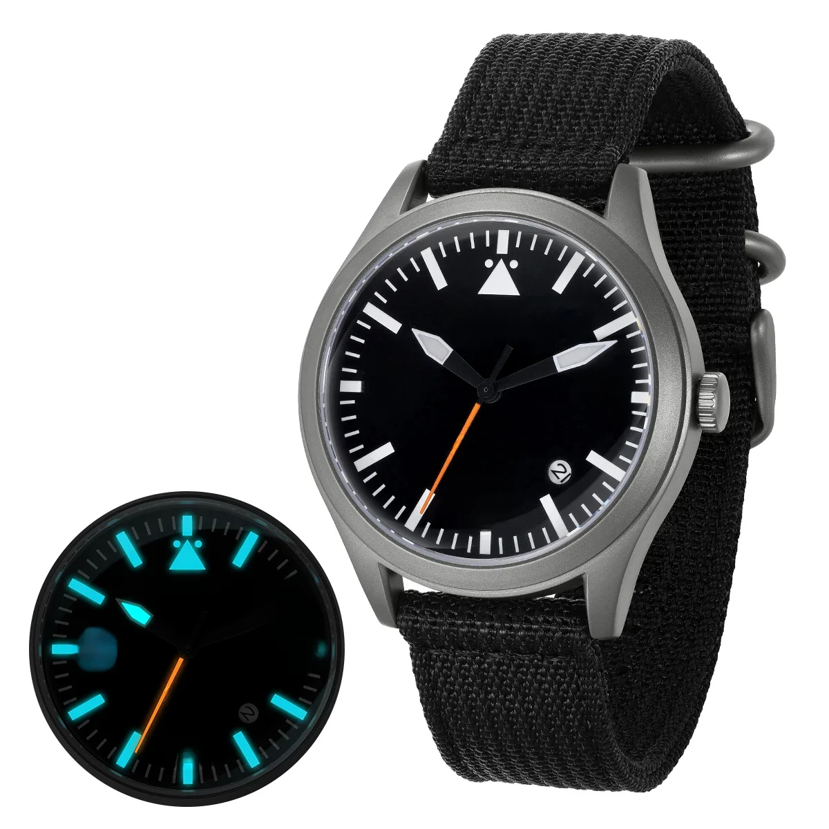 BERNY Volledig titanium automatisch horloge voor heren Saffier AR gecoat 10Bar Avondmaal Lichtgevend herenhorloge Sport Luchtvaart Herenhorloges - afbeelding 2