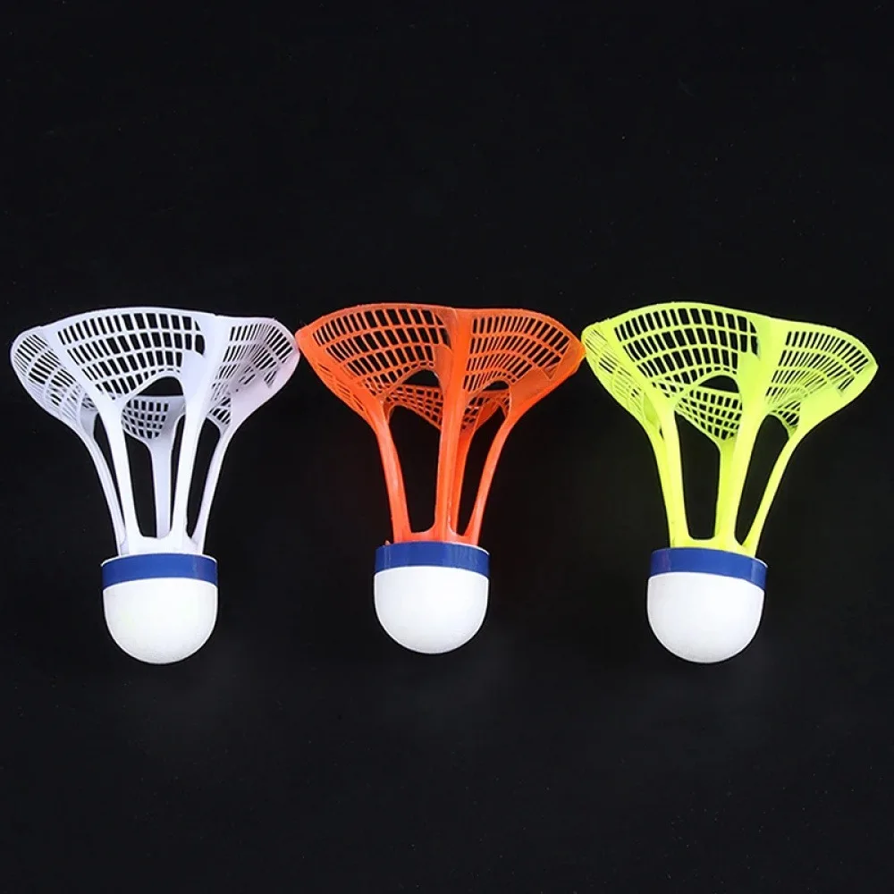 

3\9Pcs Windproof Badminton Wind Resistance Shuttlecock Ball Training Accessoires Multicolor Nylon Badminton Sport Supplies