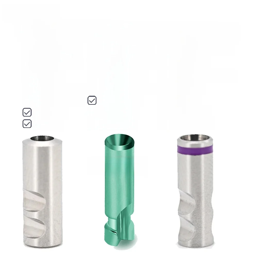 Pilier analogique dentaire pour Bio Horizons/MIS/Camlog/Dentin/Biotech/CLC CONIC/Warantec/B & B/Bicon/Thomenn matériaux en alliage de titane