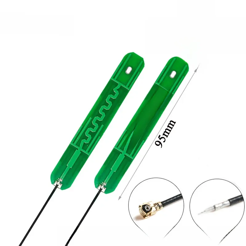 5 SZT./1 SZT. 8DBI 2.4G 5G 5.8G WIFI Wbudowana Antena PCB Interfejs Routera Wi-Fi Dwuzakresowa Wszechkierunkowa Złącze U.FL — zdjęcie 2