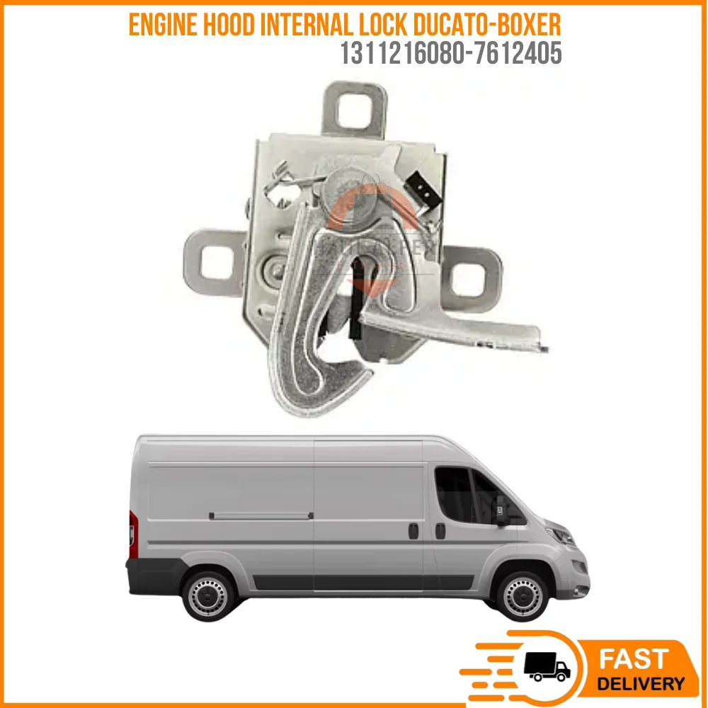 FOR ENGINE HOOD INTERNAL LOCK ON DUCATO-BOXER 1311216080-7612405 SUPER QUALITY HIGH SATISFACTION AFFORDABLE PRICE DELIV