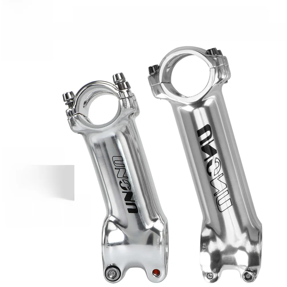 AliExpress NONE UNO Silver MTB Power 17 Degree Bicycle Handlebar Stem 25.4/31.8mm MTB Bike Table Spare Parts For Bicycle 60-130mm Handlebar Rise