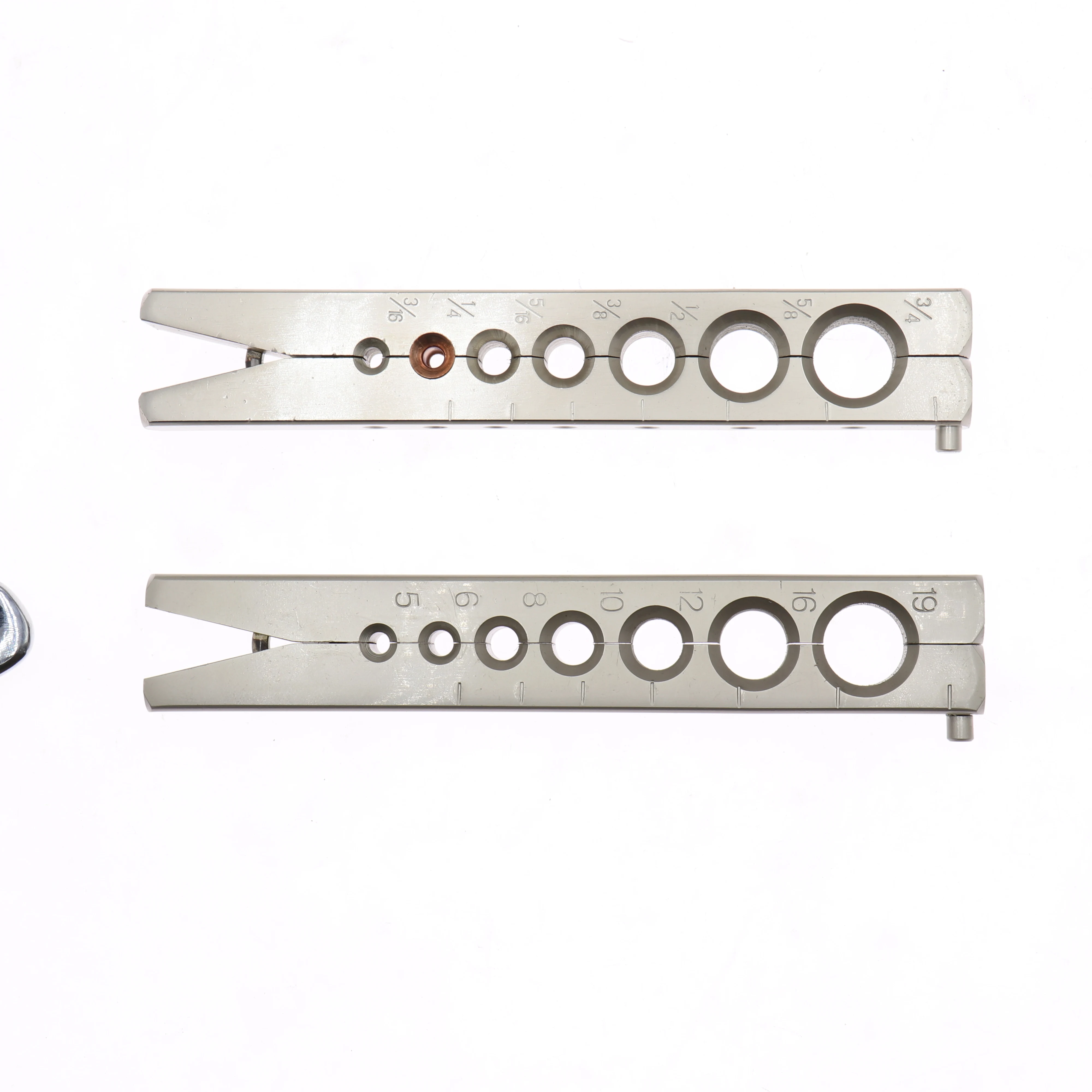 Imagem -02 - Métrica Polegada Aço Fixa Tala Ferramenta para ar Condicionado Refrigeração Tubo de Cobre Dispositivo Fixo 808l