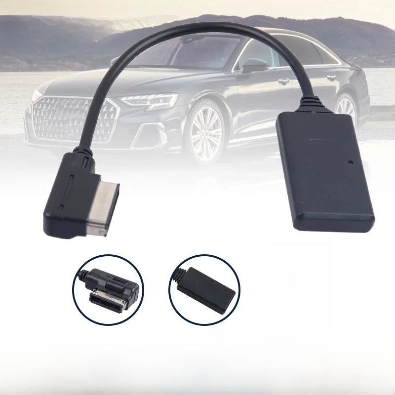 JSBM Bluetooth do bezprzewodowego adaptera samochodowego Aux Adapter muzyczny Bluetooth AMI do Audi VW MMI 3G MDI Audi A3 A4 B6 A7 R7 Q5 Q7 A6L A8L — zdjęcie 2