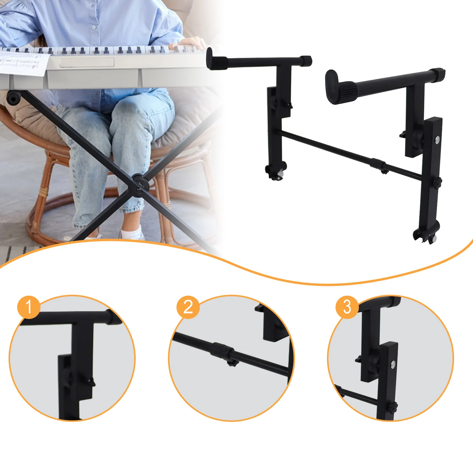 Thumbnail 4 - #19 Latest Musical Keyboard Stands Offers