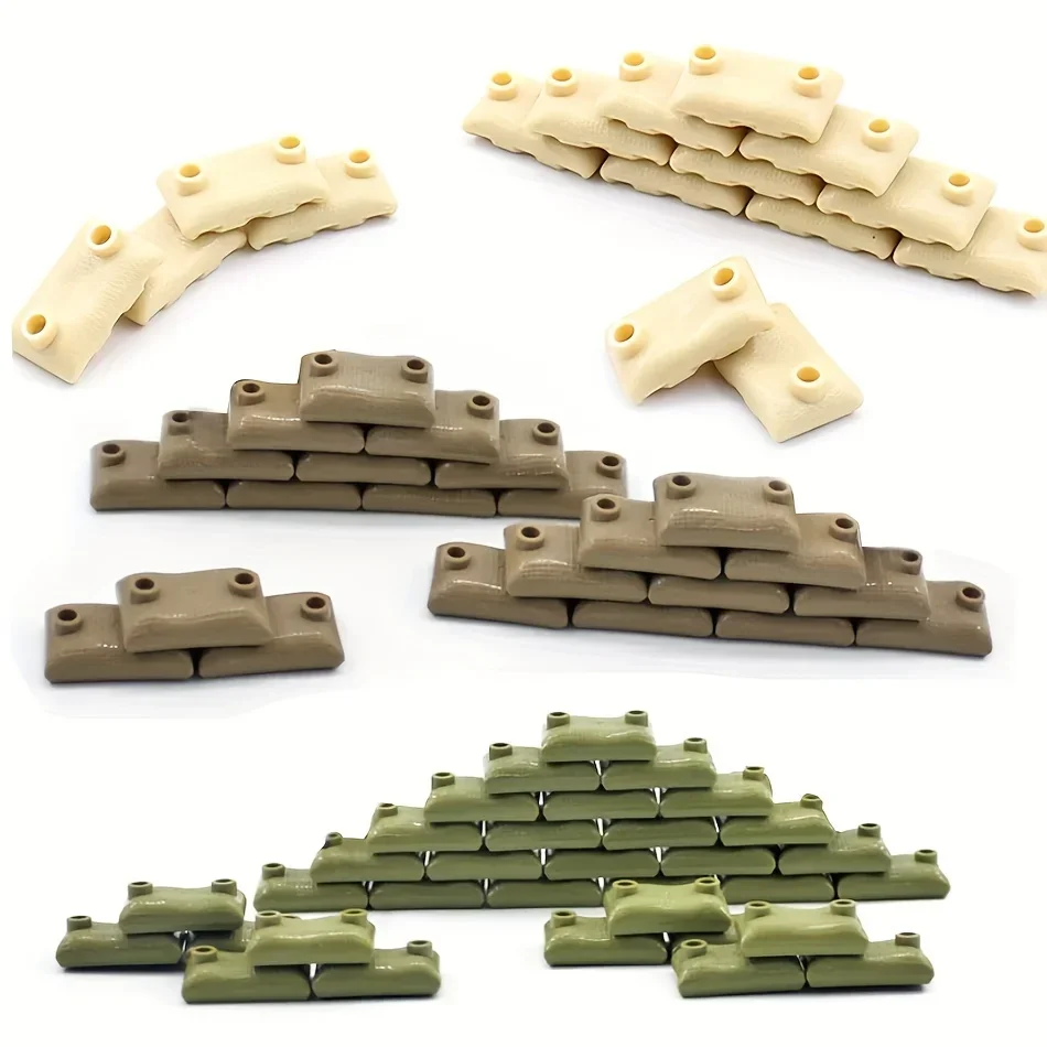 60 stücke Kleine Partikel Groß Ziegel Bausteine Kompatibel Kleine Partikel Ziegel DIY Teile Spielzeug für Jungen Geschenk