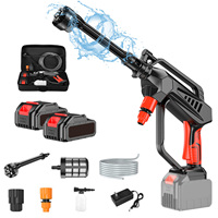 1800w 80bar brushless electric high-pressure washing machine 6-in-1 car wash water gun garden car wash tool