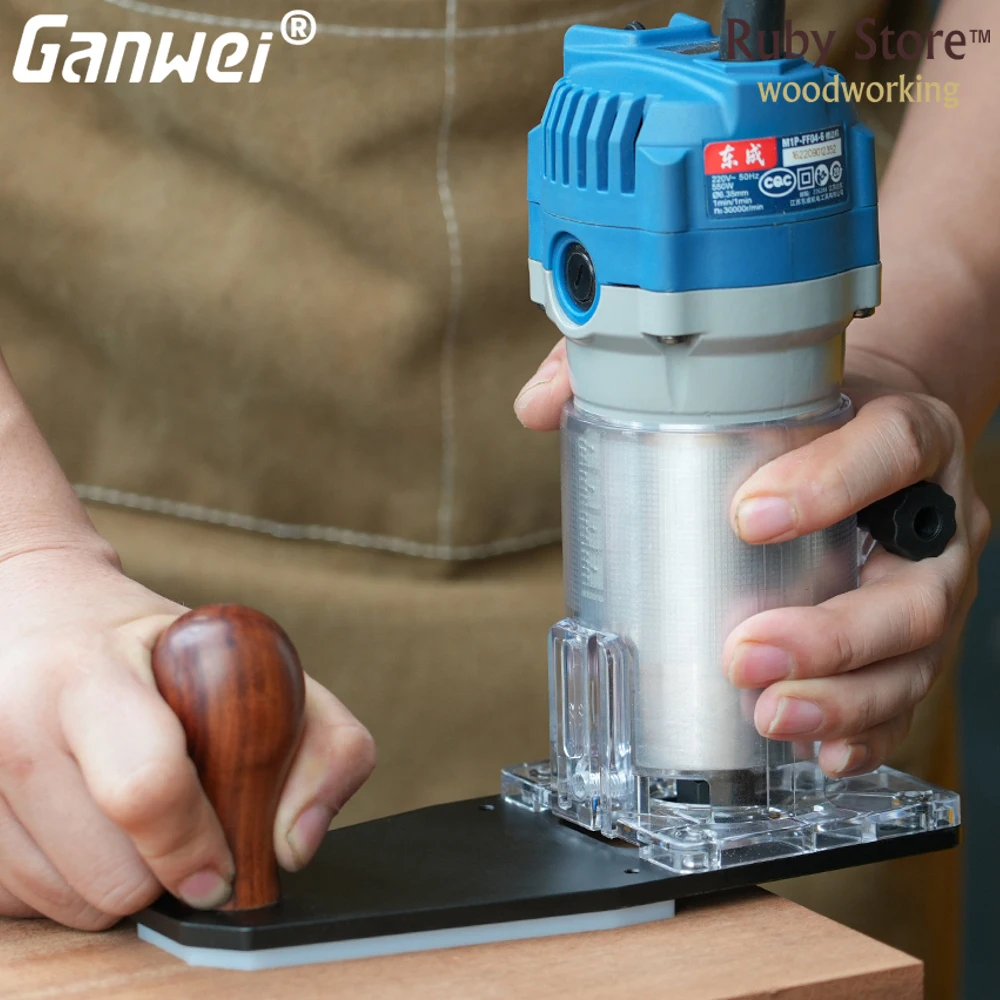 Imagem -05 - Ganwei-trim Router Base 65 mm Trimmer