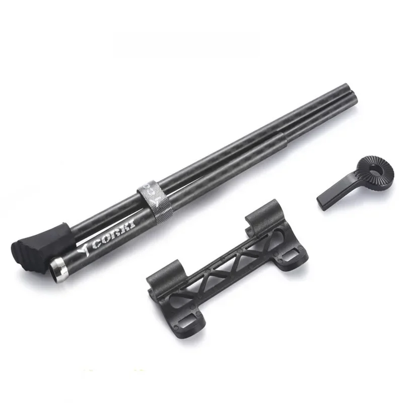AliExpress NONE Bicycle carbon kickstand MTB 26 27.5 inch bike parking pole carbon fiber 700C kickstand ultra light