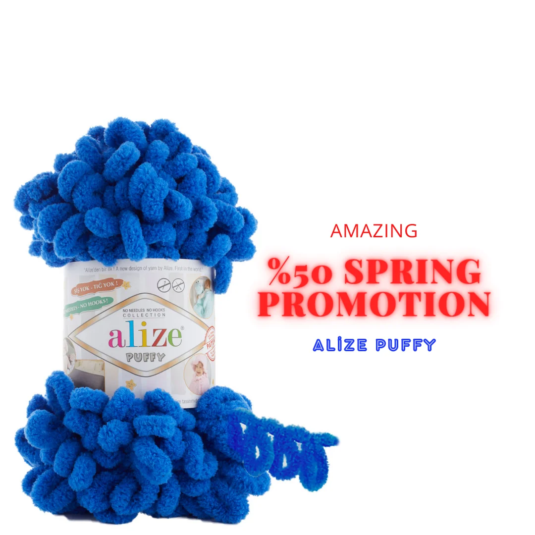 

Alize Puffy 100% MicroPolyester Soft Velvet Bulky Amigurumi Doll Threads YarnCrochet Tricots DIY Loop Trikotin