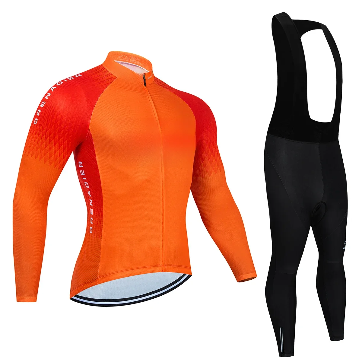 AliExpress Ineos Grenadier Autumn Cycling Jersey Set Long Sleeve Quick-Dry Bicycle Clothing MTB Maillot Ropa