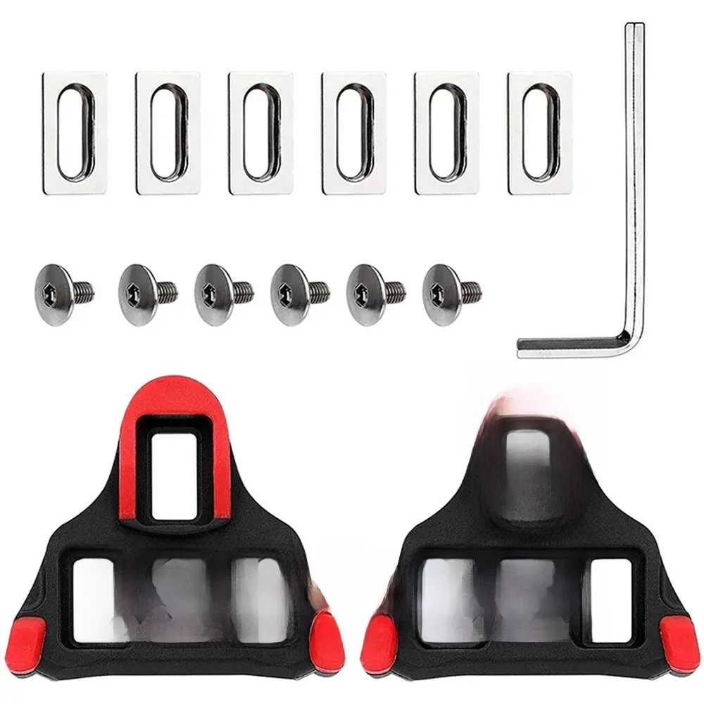 AliExpress Other Road Bike Pedal Cleat Bicycle Pedals Plate Clip Self-locking Plate Float Pedal Cleats Cycling Shoes Bicycle Accessories