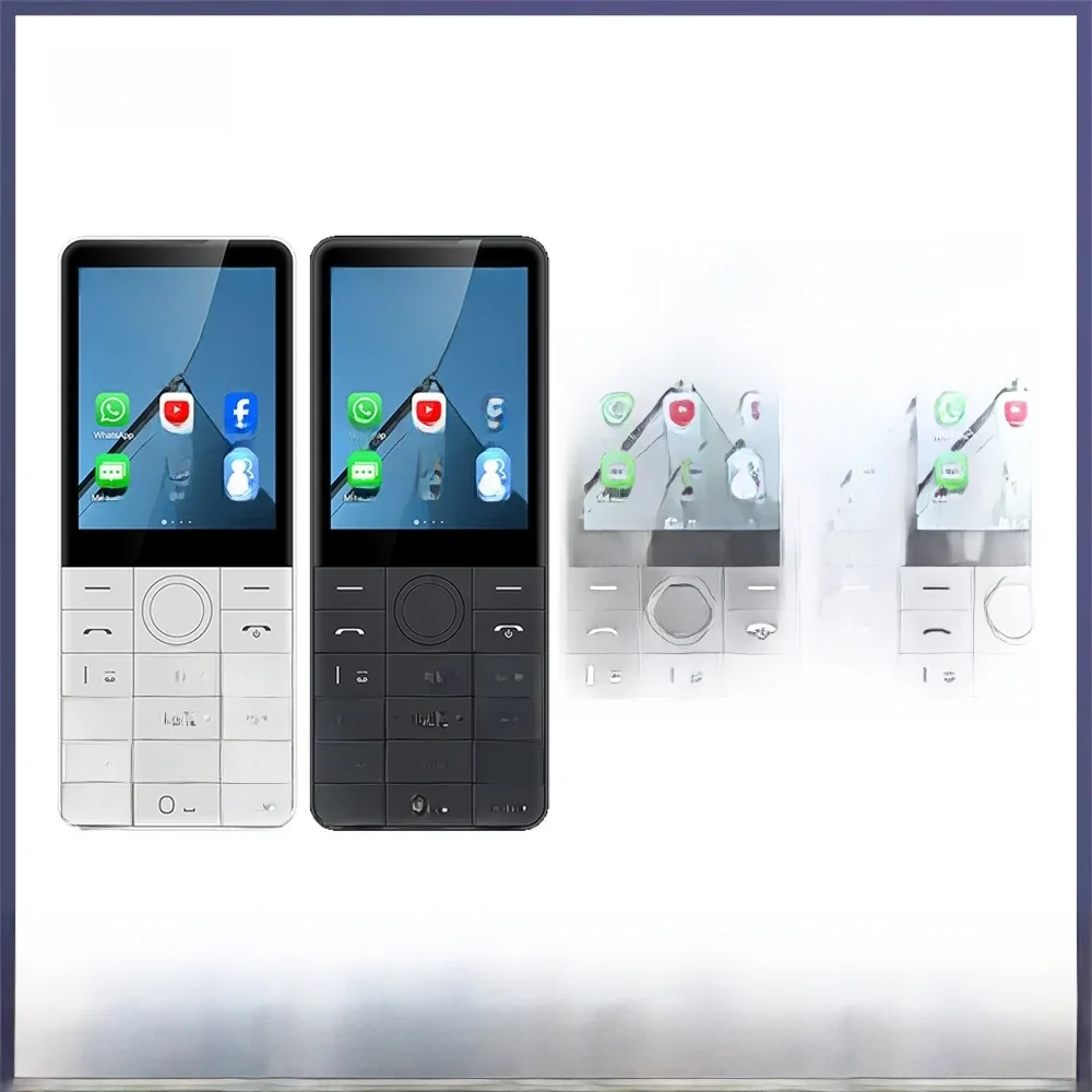 DOOV-Smartphone R77, téléphone portable, 3 Go de RAM, 32 Go de ROM, écran tactile 2100 ", Android, clavier hébreu, batterie 2.8 mAh, 4G