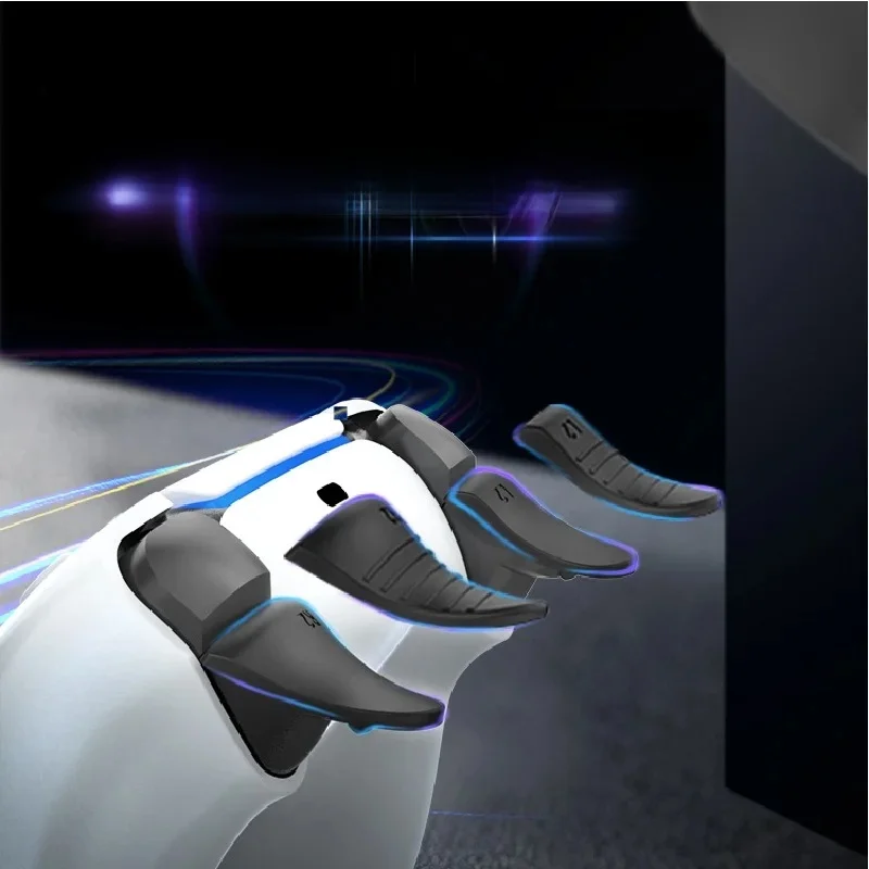 Nouveau pour contrôleur PS5 2.0 touches d'extension de Joystick L2 R2 touches d'extension pour manette de jeu P5 touches de déclenchement touches d'extension antidérapantes