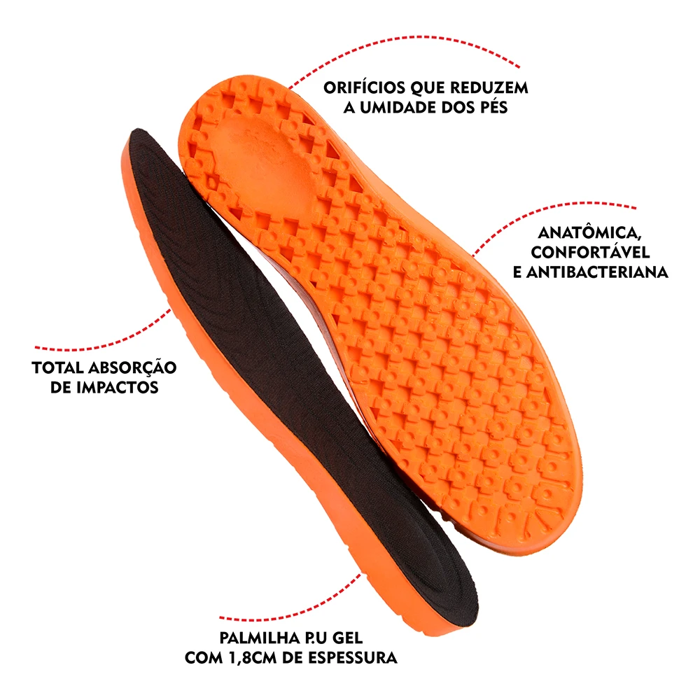 Gel Insole For Who Works Up To 12 Hours Standing