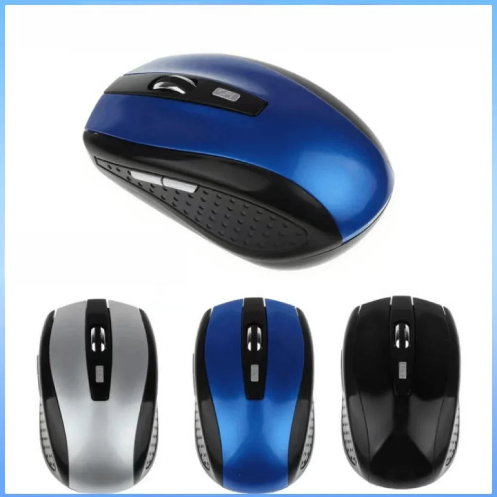 2.4G USB Red Optical Wireless Mouse 6D para Computador Laptop Gaming Mice Mouse sem fio