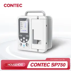 CONTEC SP750 Infusion pump real-time alarm Large LCD Display Volumetric IV Fluid Syringe Pump (Human or Veterinary Use)