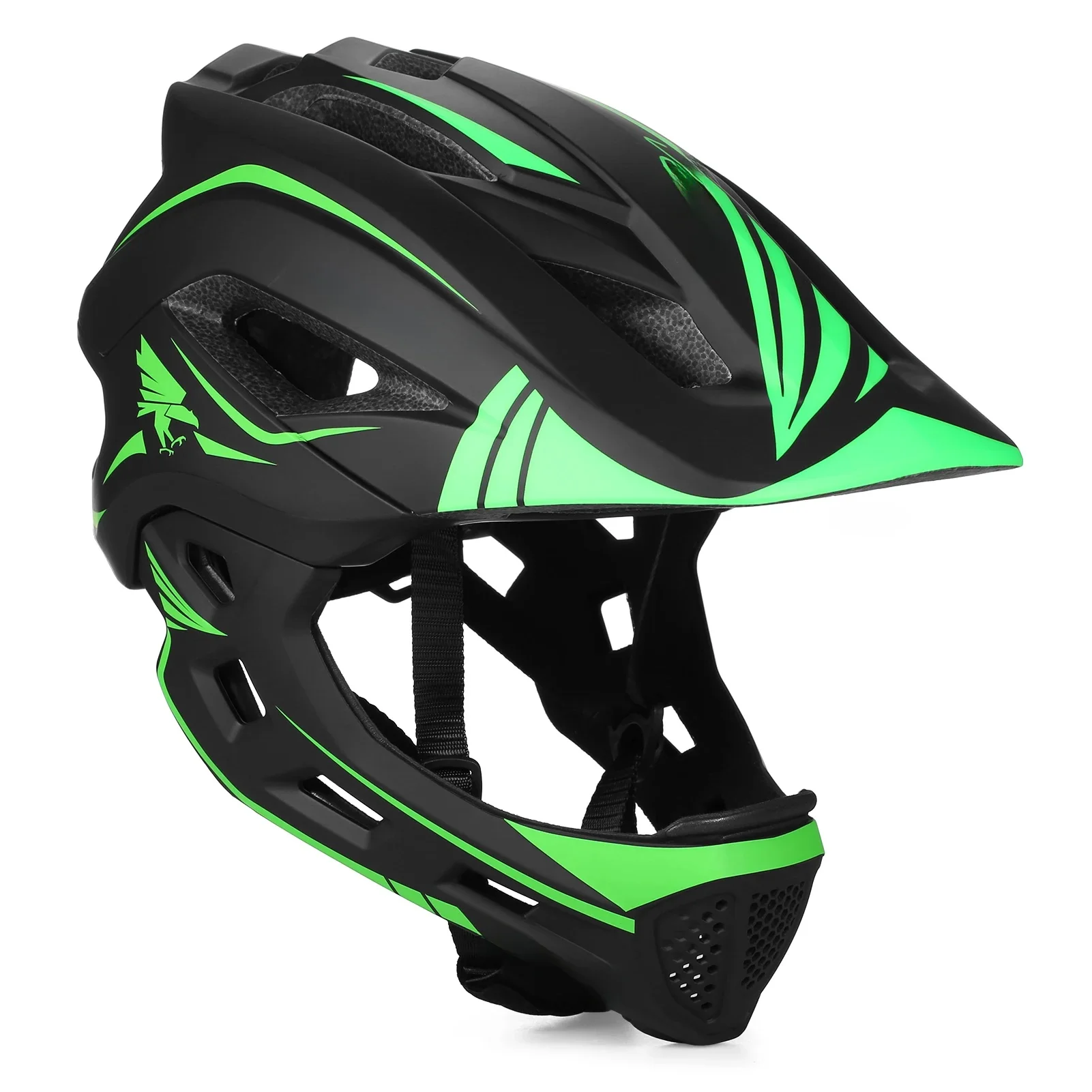 AliExpress LIXADA Lixada Kids Detachable Full Face Helmet Children Sports Safety Bike Helmet Protective Gear Cycling Skateboarding Roller Skating