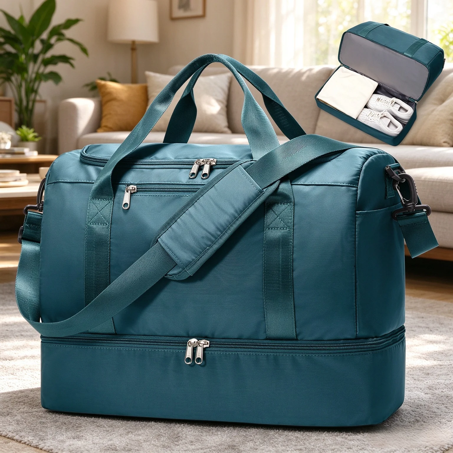 Hand Luggage Bag EasyJet Hand Luggage 45x36x20 Large Travel Bag Storage Bag Women Weekender Travel Bag Clinical Birth Big Bag