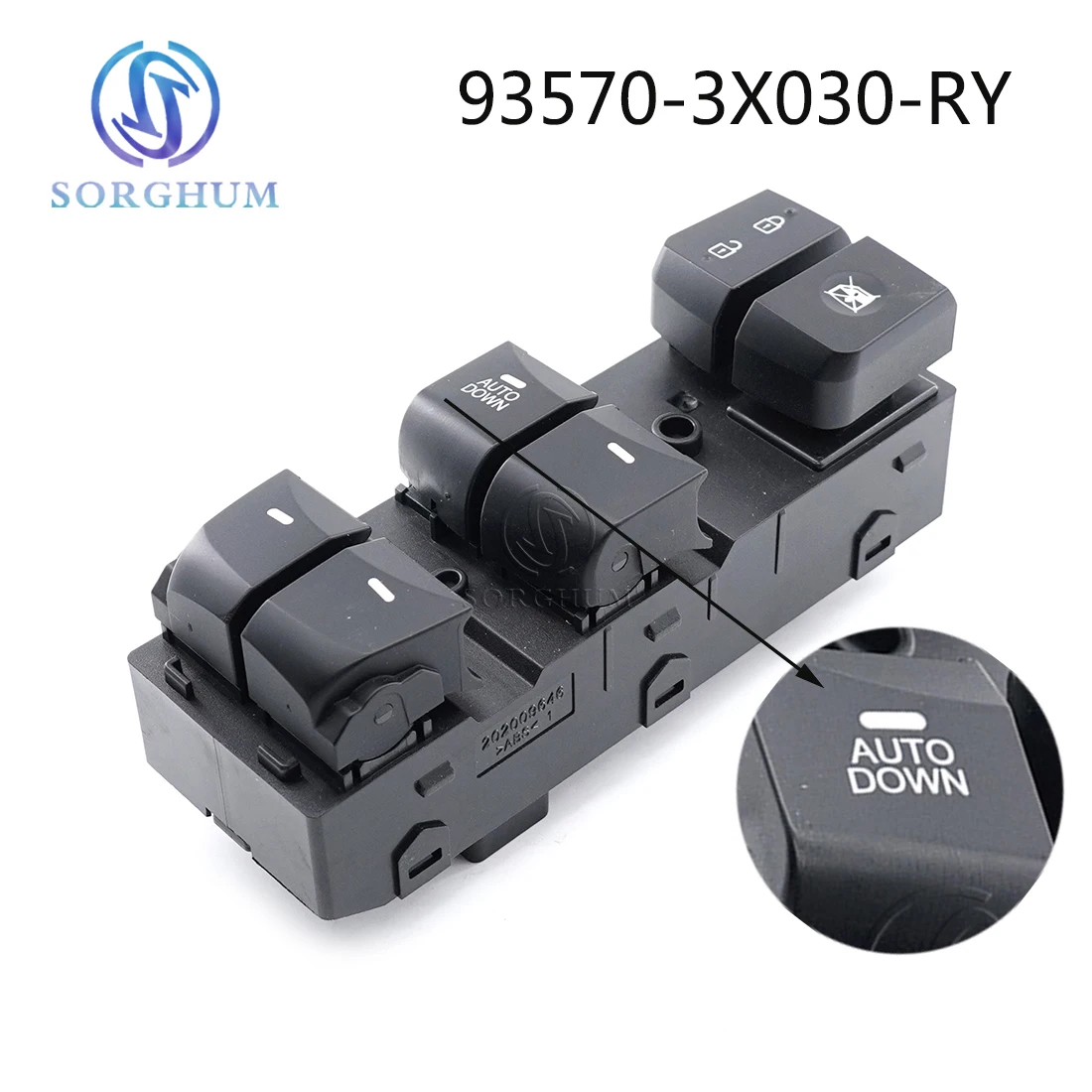 Sorghum Free Shipping Power Master Window Switch Auto Down Button For Hyundai Elantra Lang Move 12-16 935704V000 93570-3X030-RY