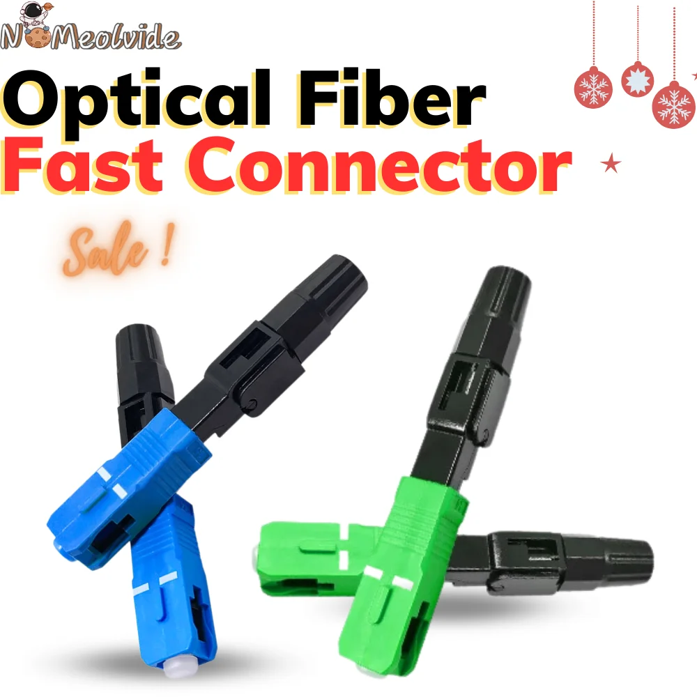 Quick Field Assembly FTTH Embedded Optical Fast Connector SC APC SM Fiber Optic SC UPC Cold Connector High Quality Lot