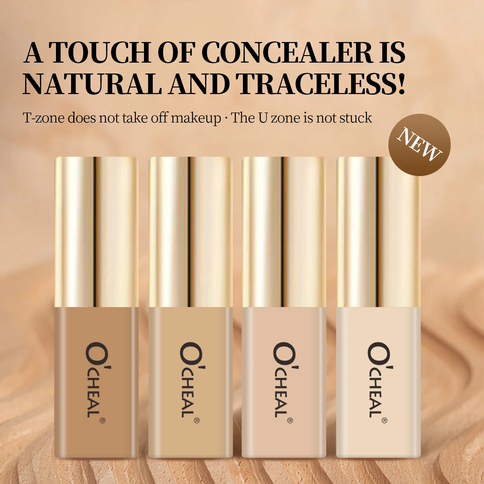 Ocheal Liquid Concealer Matte High Coverage Waterproof Oil Control Moisturizing Long Lasting Concealer Professional Face Makeup