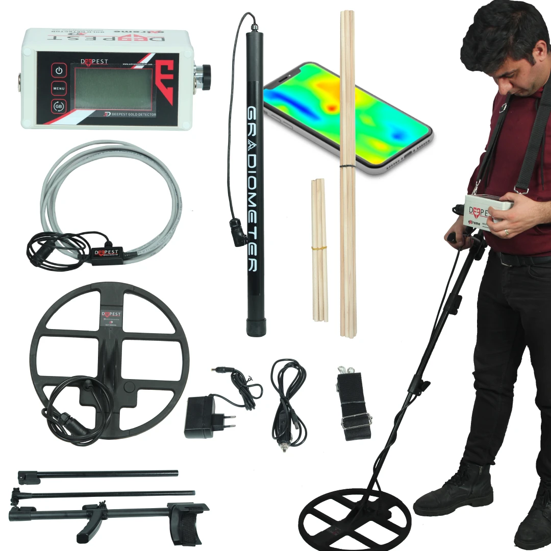 Best Metal Detector for Gold, Gold Detector, Underground Metal Detector, Extreme Deepest Full Package