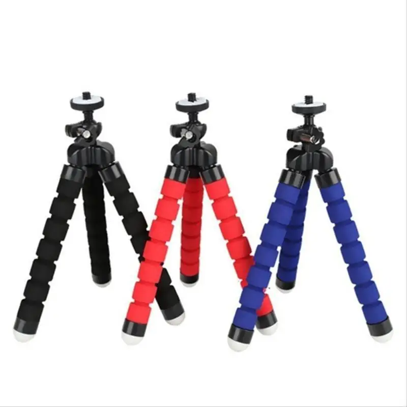 Flexible Mobile Phone Sponge Tripod Octopus for iPhone Android Camera Clip Holder