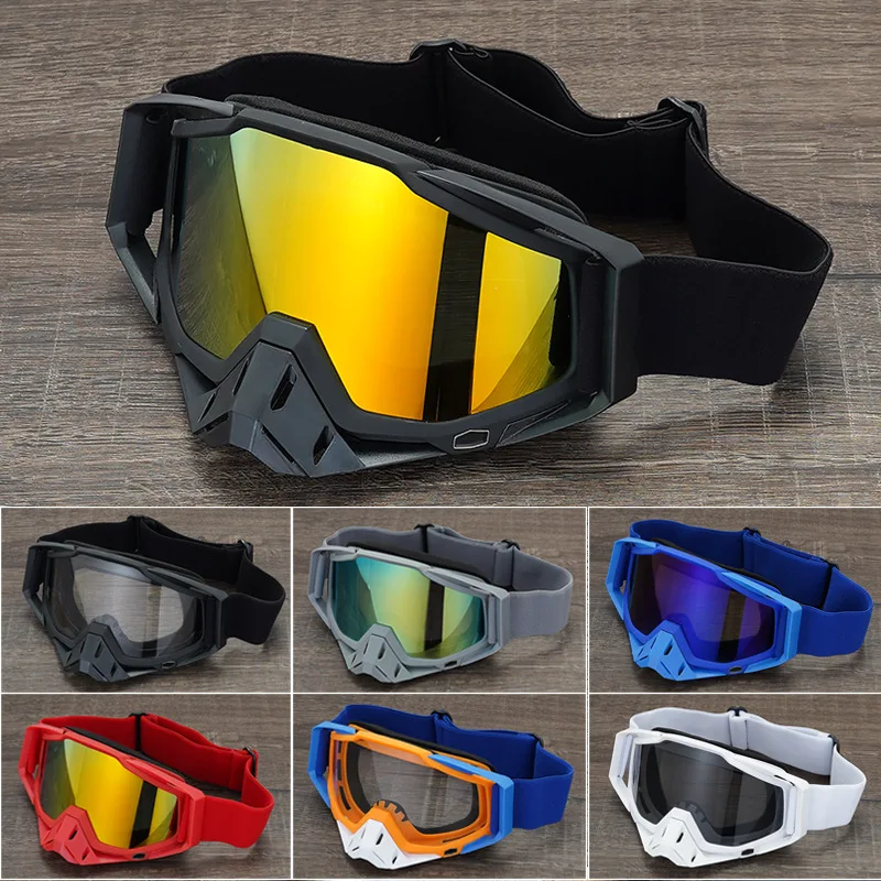 New Motorcycle Goggles Men Off Road Racing Riding Goggles Outdoor Windproof Safety Protective Glasses Snowboard Goggles