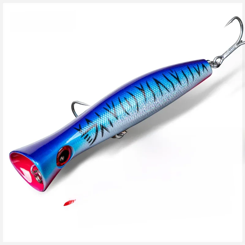 Noeby Big Game Popper Przynęta Wędkarska 200mm 116g GT Tuńczyk Topwater Popper Słonowodna Sztuczna Twarda Przynęta Słonowodna Przynęta Wędkarska — zdjęcie 2