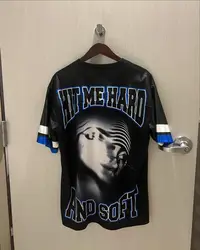 new Blue jersey Hit Me Hard and Soft tour