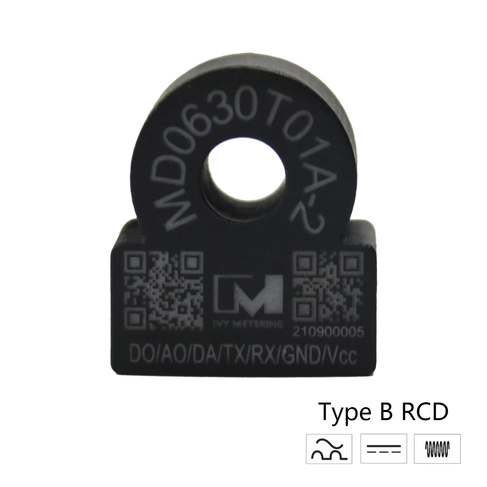 

EVSE Solution Mini AC 30mA Type B RCD 6mA DC Differential Current Sensing Leakage Protection Device