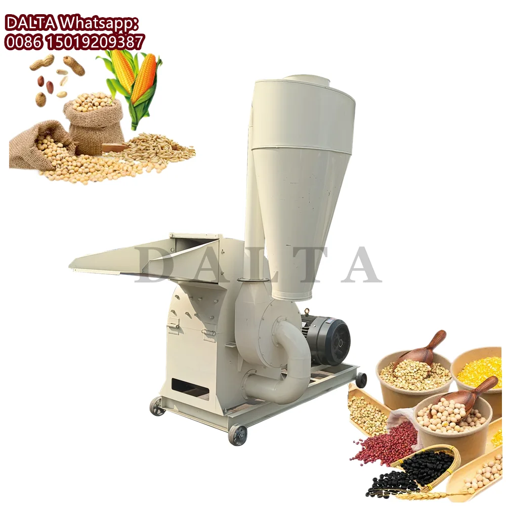 4000-5000 กิโลกรัม/ชั่วโมงข้าวโพดฟางหญ้าเครื่องบด GRAIN HAMMER Mill ปศุสัตว์ FEED Crusher เครื่อง