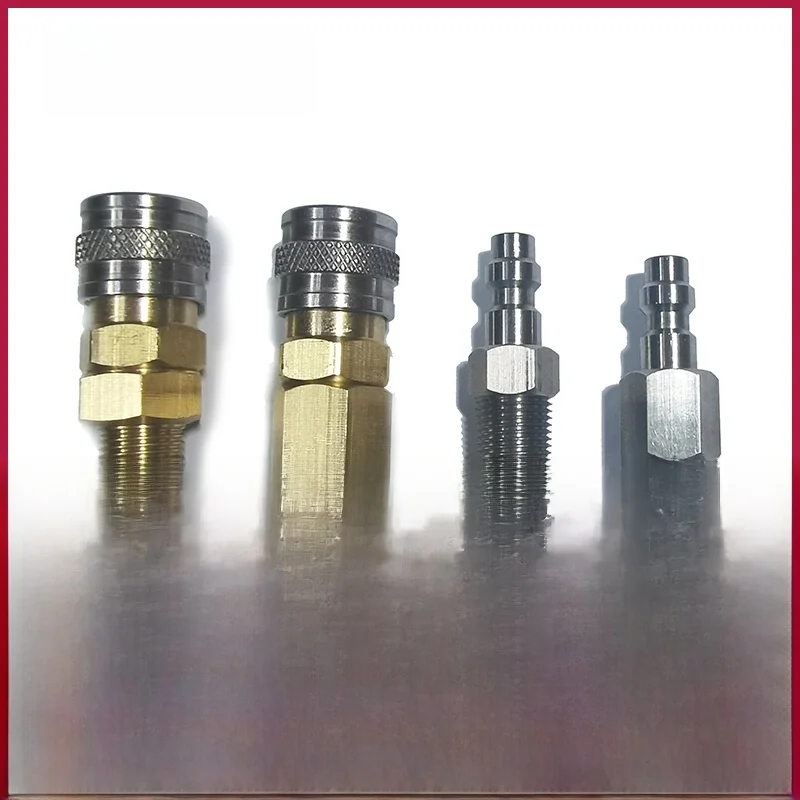 American System Foster snelkoppeling mannelijke stekker 22-2 of 23-2 vrouwelijke koppeling 2202, 2302, 1/8 NPT draad - afbeelding 2