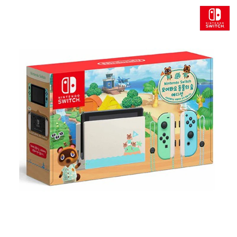 ◆[Nintendo] Korean genuine Nintendo Switch Animal Forest Edition (battery improvement board)