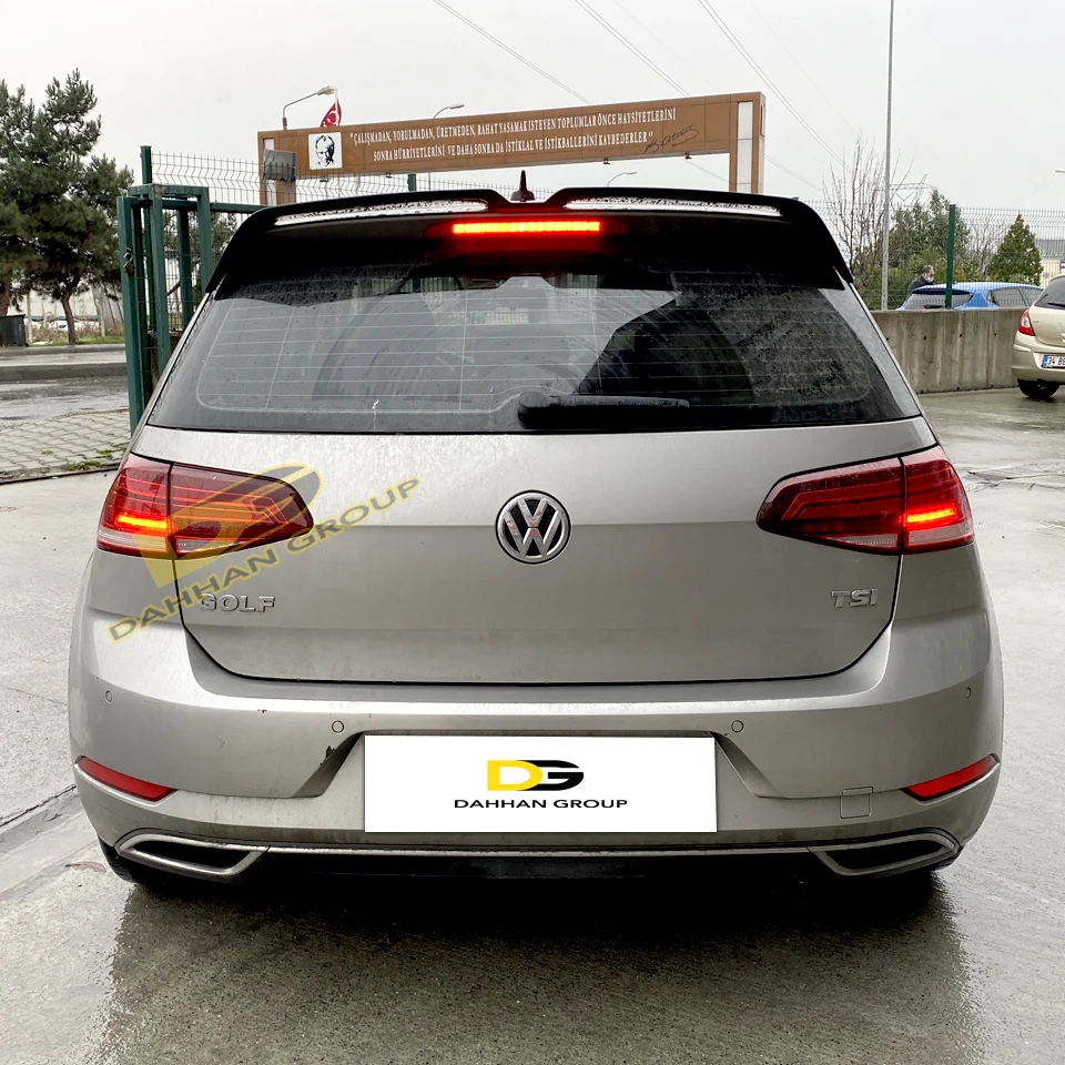 V.W Golf MK7 2012 - 2020 модель Oettinger, задний спойлер, необработанный или окрашенный высококачественный комплект R GTI из АБС-пластика