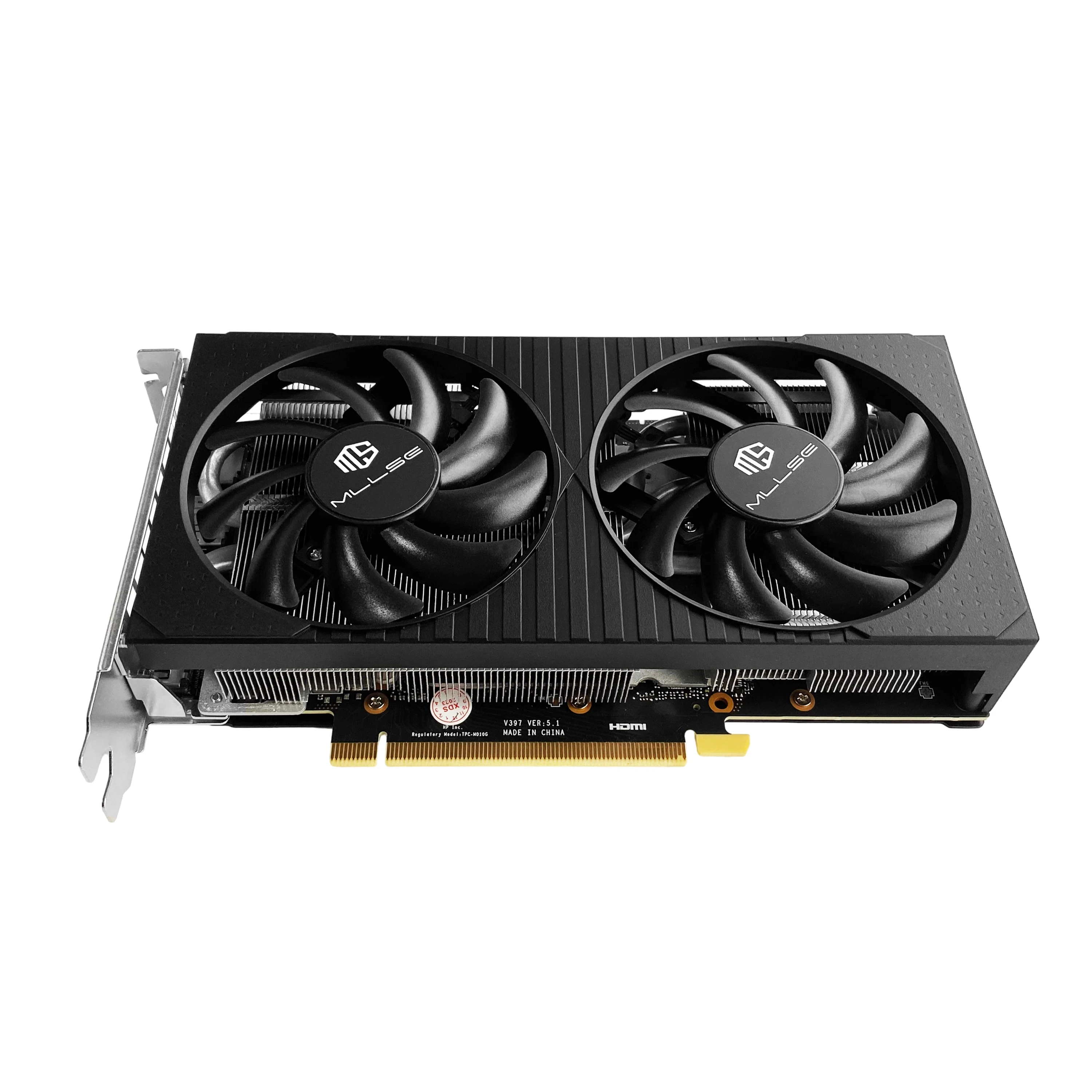 GEBRAUCHTE MLLSE RTX 3060Ti 8 GB Gaming-Grafikkarte GDDR6 256 Bit NVIDIA GPU DP*3 PCI-E 4,0 x16 RTX3060TI 8 GB Grafikkarte Placa de Vajina