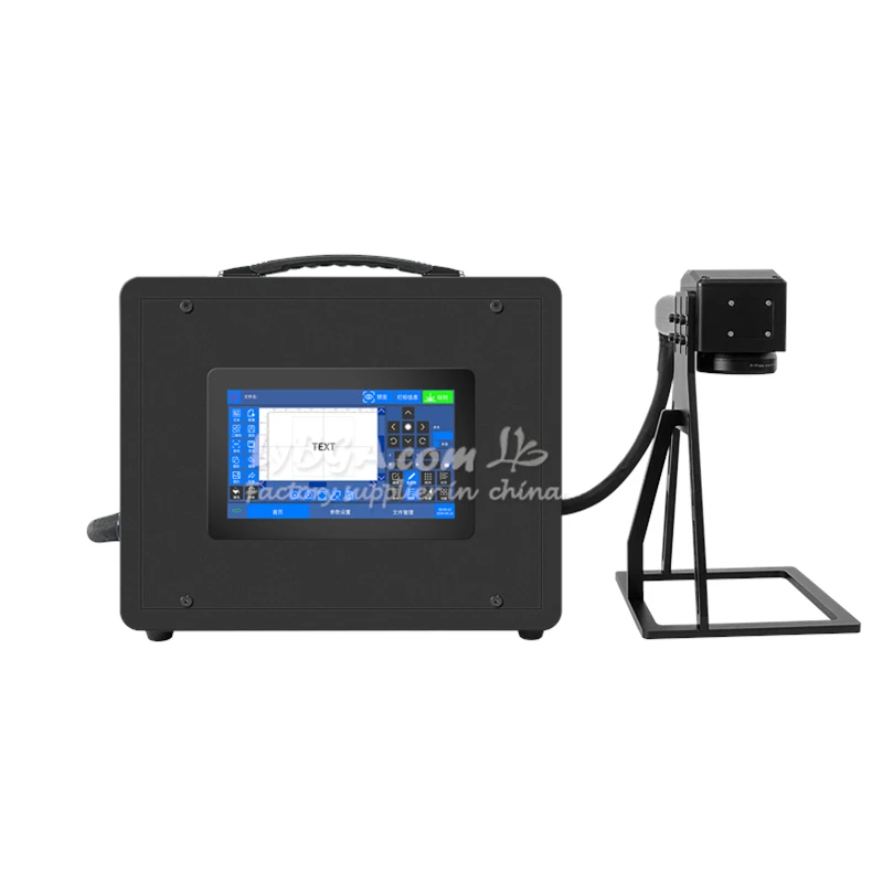 LY Wireless Handheld Lithium Battery Mini Fiber Laser Marking Machine 20W 30W 50W Fiber Laser Generator Metal Engraving Machine