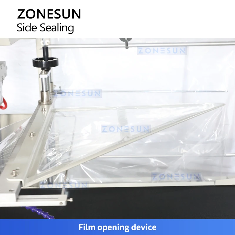ZONESUN ZS-BF650 آلة تغليف الانكماش الجانبي الأوتوماتيكية لفيلم POF/PE