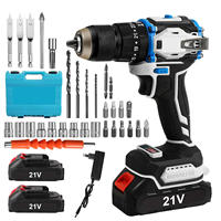 21V Brushless Drill Electric Screwdriver 70N·M Cordless Power Driver Multi-function 2 Speed Power Tools for Makita 21V Battery