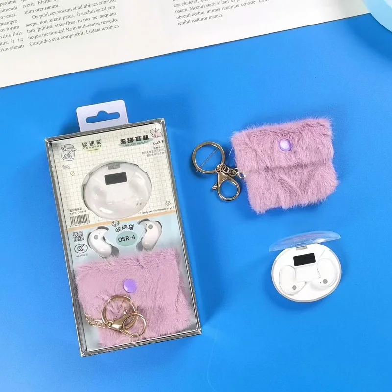 Auriculares Bluetooth con animales de dibujos animados, juguete, bonito regalo tecnológico portátil para niñas, auriculares inalámbricos divertidos, auriculares intrauditivos para niños y adolescentes