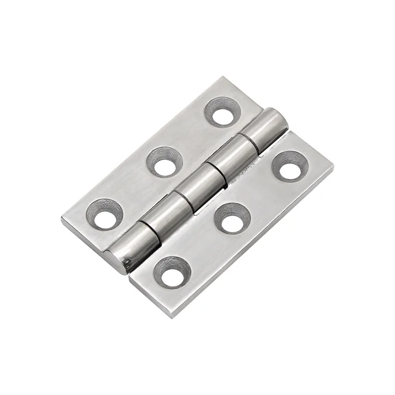 Polished Heavy-Duty Hinge for Industrial Equipment Cabinet Doors Thickened with Baking Door Bearings Folding Design