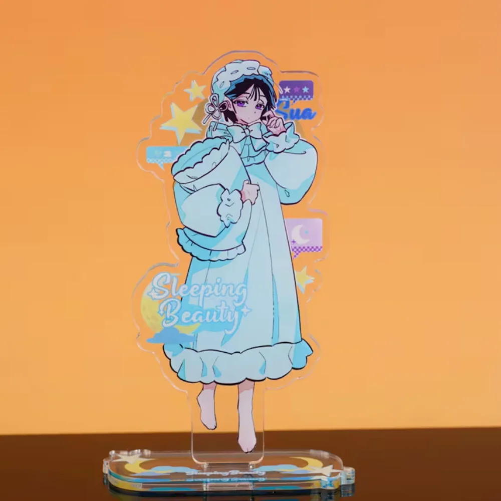 Anime Alien Stage Acrylic Stand Hyuna Till Ivan Sua Marty Mizi Cute Cartoon Desk Decor Ideal Gift Fans Friends Keychain