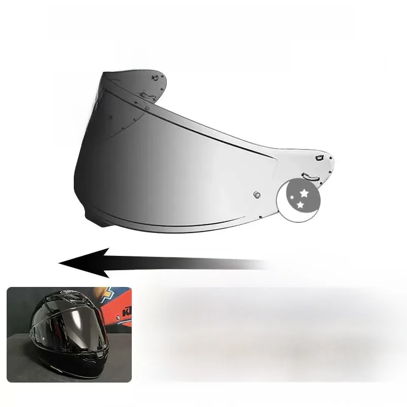 Visière photochromique pour SHOEI RF1400 RF-1400 NXInter CWR-F2 Z8 CWR-F2R X15 X-15 X-Quinze X-SPR Pro Autochromique Lentilles Casque Bouclier