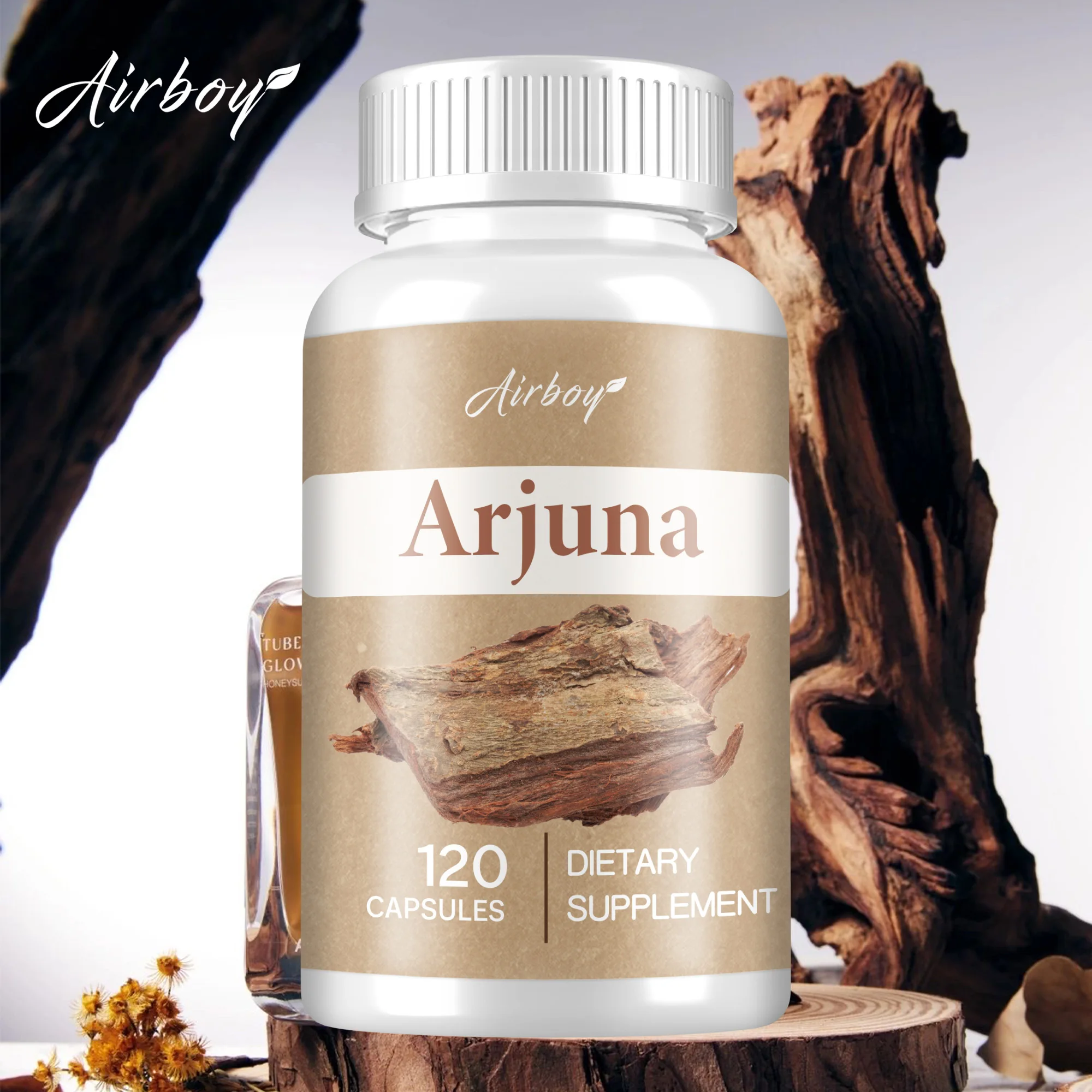 Arjuna - Cardiovascular Health, Healthy Lipid Levels, Antioxidant Support - 120 Capsules