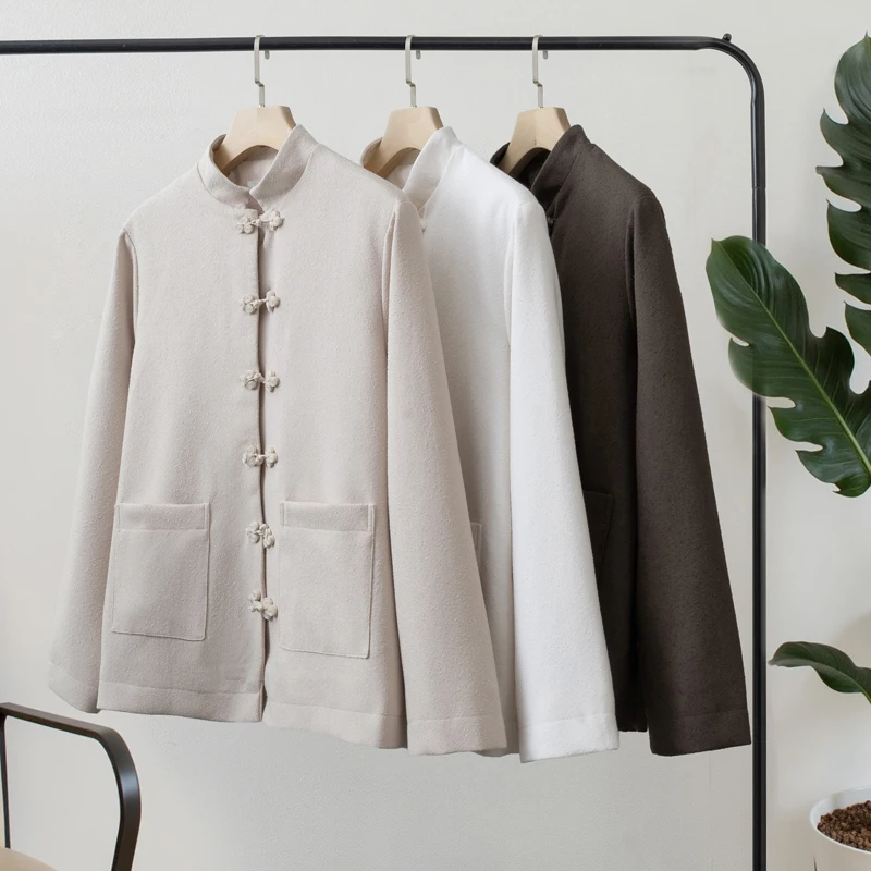 Women's Chinese Style Button Jacket for Spring 2026