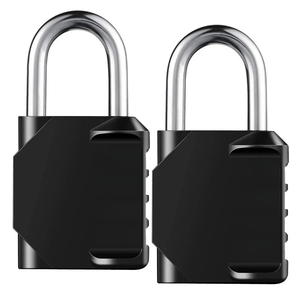 1 stuks cijferslot resetbaar 4-cijferig hangslot met combinatie waterdicht en robuust combinatiehangslot buiten - afbeelding 2