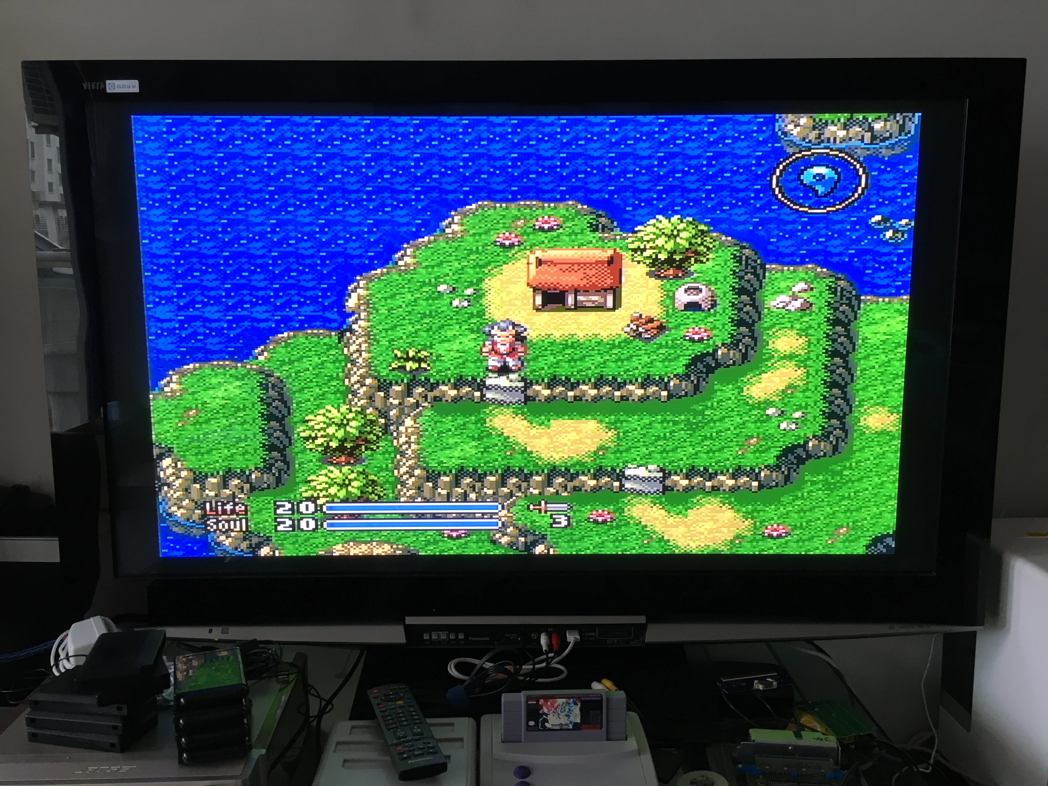 16Bit เกม ** Bushi Seiryuuden: Futari No Yuusha (USA!! ภาษาอังกฤษ!!)